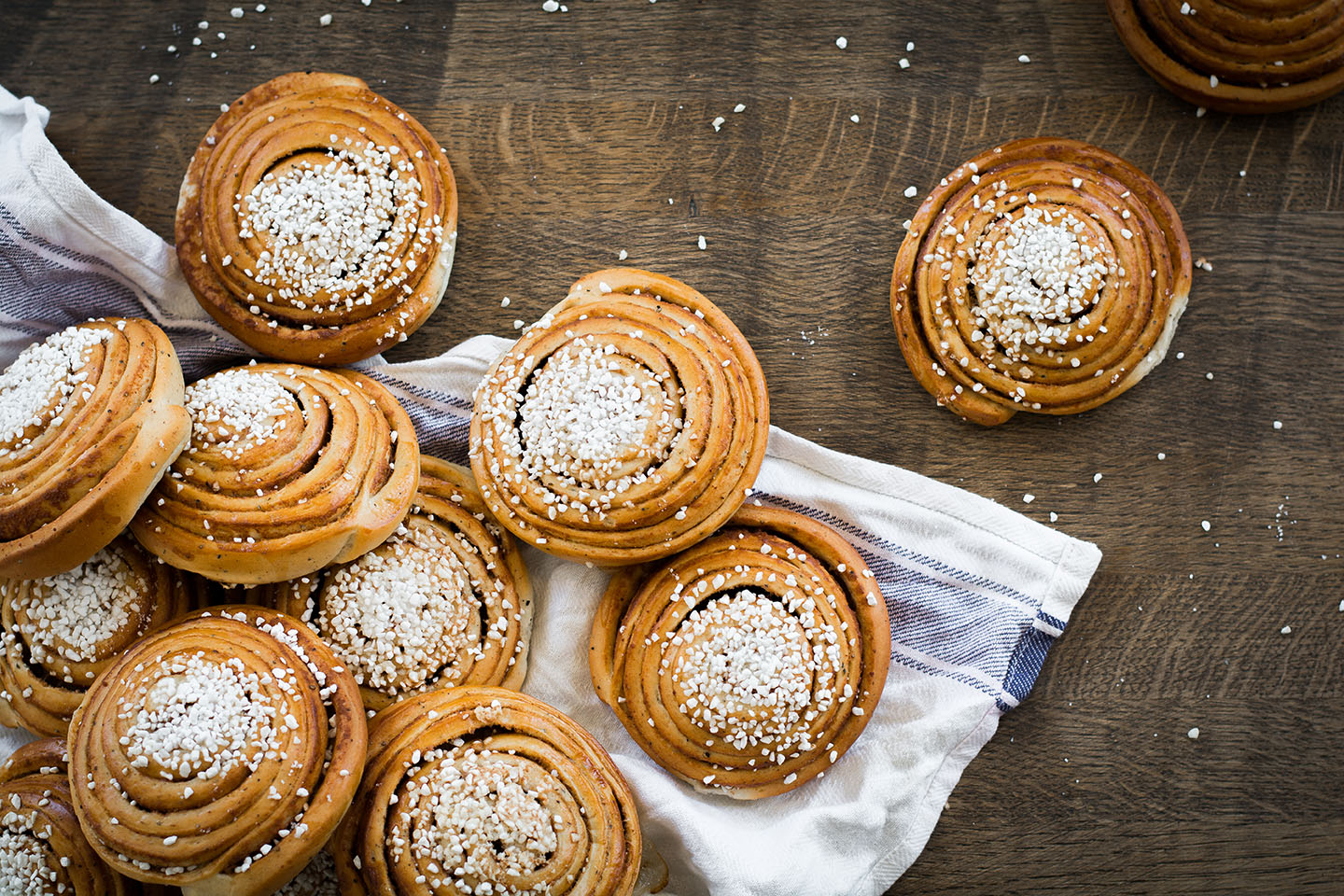 Skärets Café & Bistro nybakade bullar från Smögens bageri